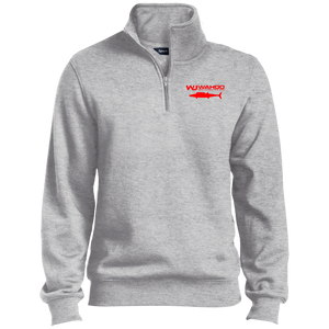 Wahoo Junkies Embroidered 1/4 Zip Sweatshirt