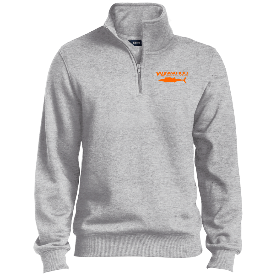 Wahoo Junkies Embroidered 1/4 Zip Sweatshirt