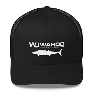 Embroidered Wahoo Junkies Trucker Hat
