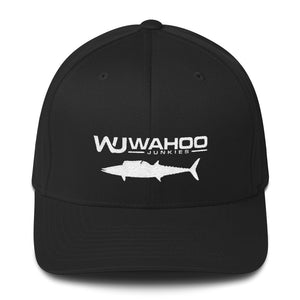 Embroidered Wahoo Junkies FlexFit Hat
