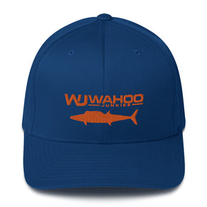 Personalized Wahoo Embroidered Junkies Flexfit Hat