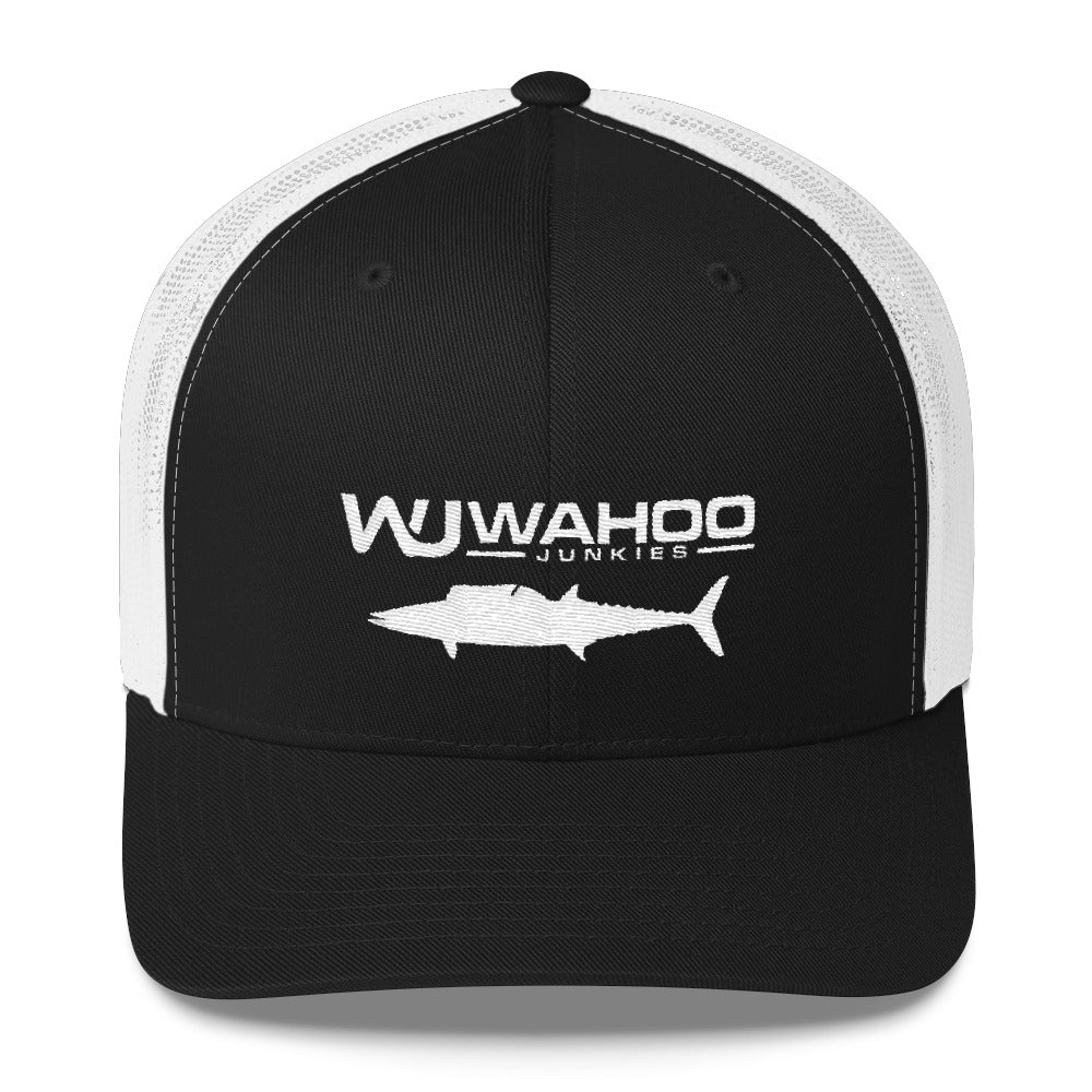Embroidered Wahoo Junkies Trucker Hat